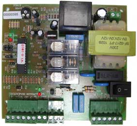 Control Board attach to a Control board of a Gate motor