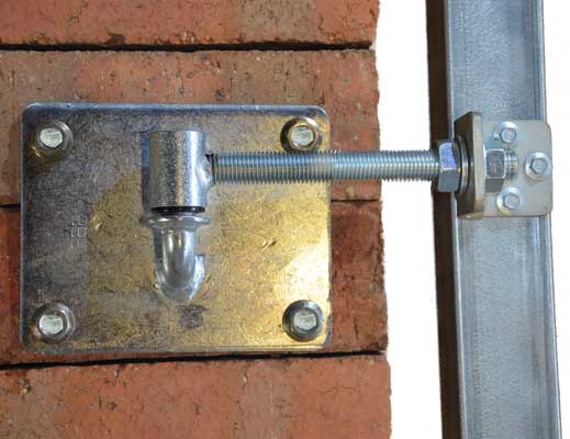 brick wall hinge shown here 