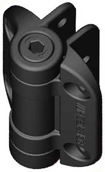 Safetech self closing hinge front view