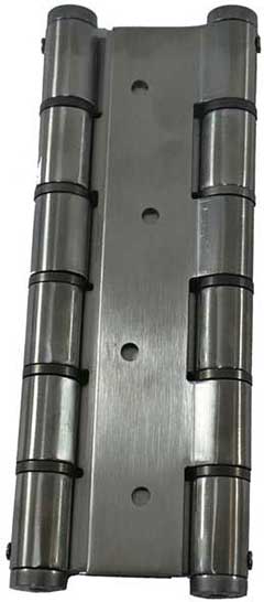 Double action stainless steel hinge