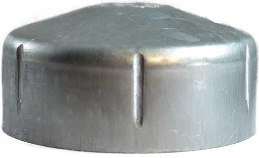 Galvabond Round End Caps 65 mm