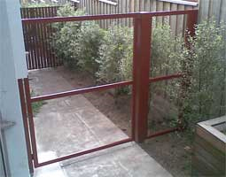 coloured gate frame