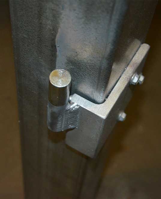 gate hinge with 19mm pin