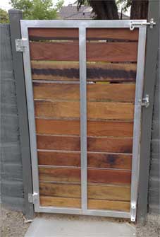 Collection of DIY Gate Frames Customers have Installed and Cladded 