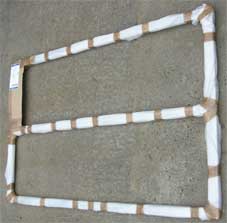 gate frame ready for shipment 
