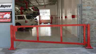 Ram raid gate 
