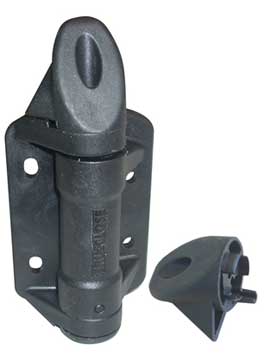 safety cap on a tru close hinge