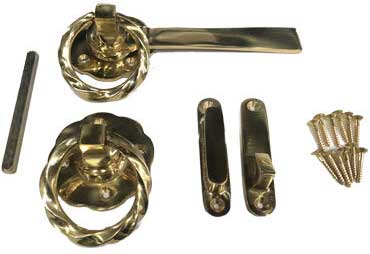 Ring latch Brass Regular 150mm