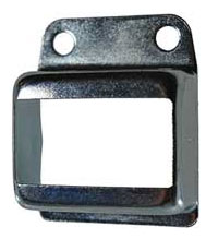 Steel Fence Rail Brackets 25x50mm Single Lug