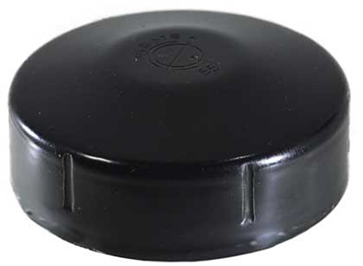 Galvabond Round  20NB End Cap Black