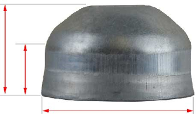 25mm steel cap