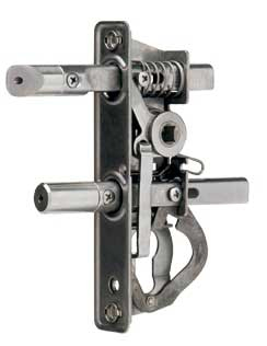 inside view Locinox Gate lock