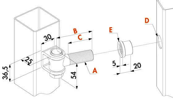 parts to a hinge