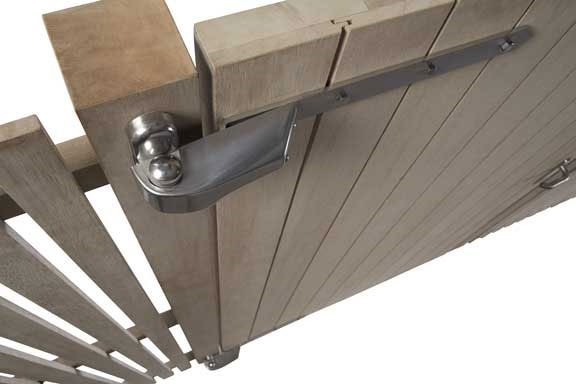 Locinox Strap hinge on a gate