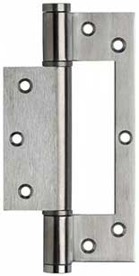 Stainless steel interleaf hinge