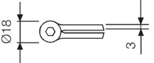 thickness of the stainless hinge