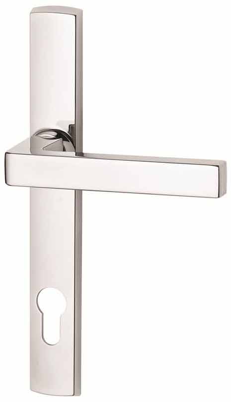 mortise lock handle palladium