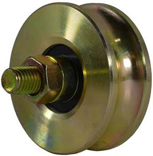 80mm single sliding gate wheel