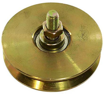 120mm v groove sliding gate wheel without mounting bracket