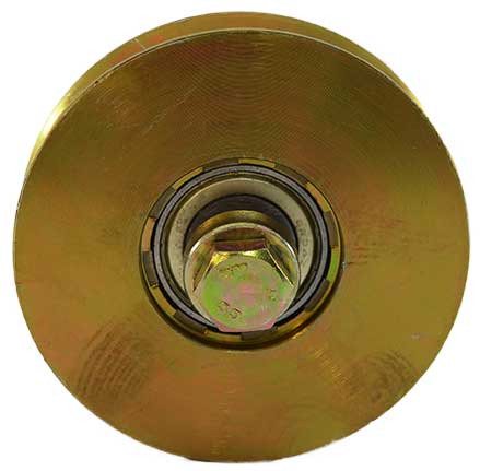 Heavy Duty Sliding Gate Wheel plain V Track 120 mm