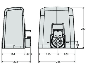 BFTsliding gate motor specifications