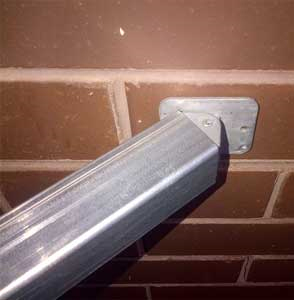 wall fence bracket