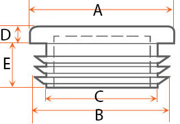 dimension of the CPPO192 cap