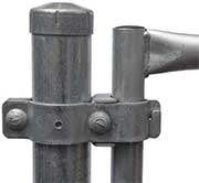 chain fence hinge