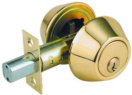 double cylinder deadbolt