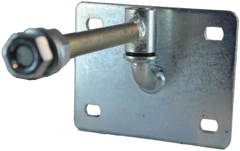 adjustable hinge with plate