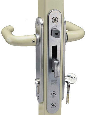 slimline 40 lock with keys