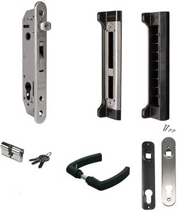 complet kit of the forty lock from locinox