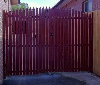 picketts cladding a diy gate frame