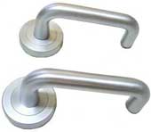 Handles for gate locks