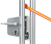 industrial swing gate lock