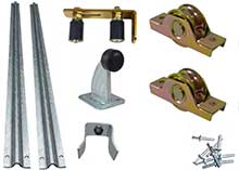 sliding gate kit with 60mm wheels