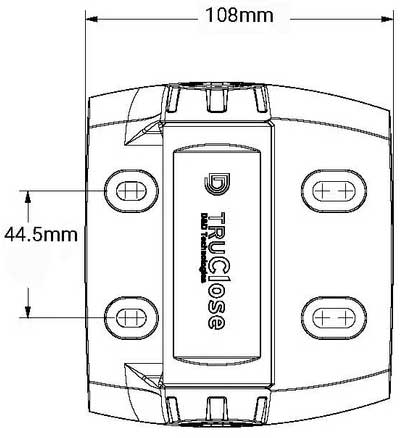 TCHDRND1S3 hole centres