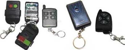 Range of gate remotes