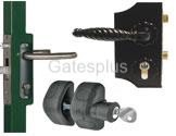 Gate lock range