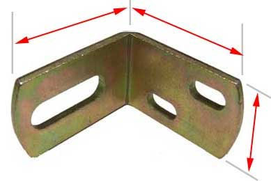guide roller bracket for sliding gate 