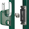 Sliding gate lock