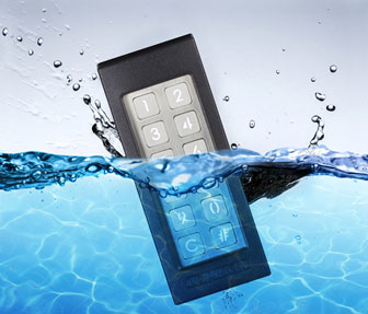 locinox keypad slimstone is waterproof