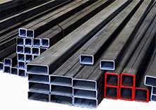 lengths of tube steel