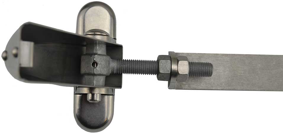 Stainless strap hinge