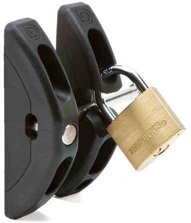 T Latch gate lock